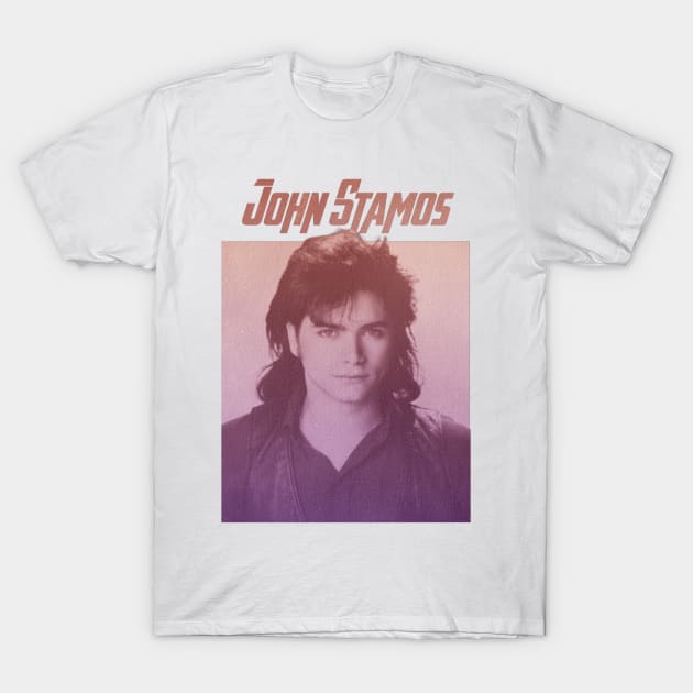 John Stamos Retro T-Shirt by VarioModifikasi Gank